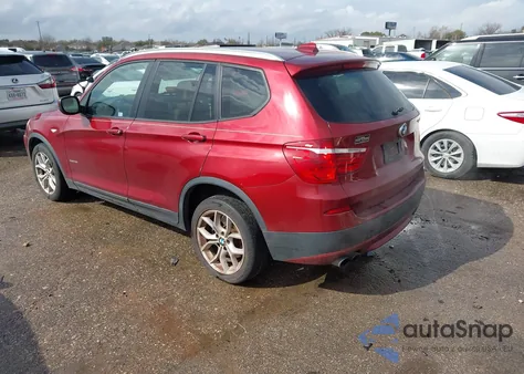 2011 BMW X3 xDrive35I из США, поврежденный, VIN 5UXWX7C57BL730414